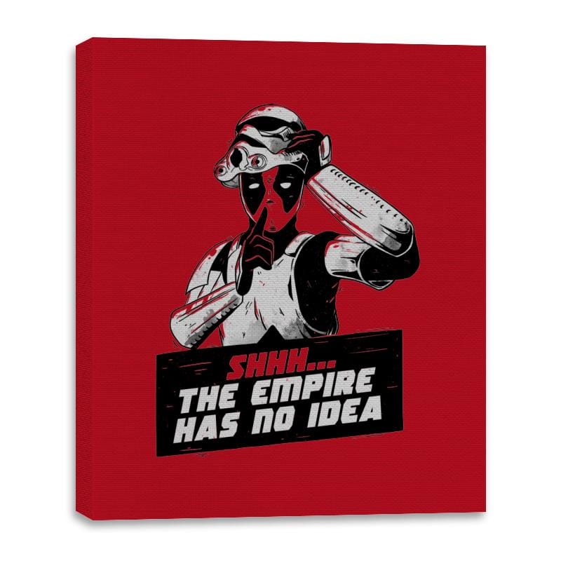 Deadpool Tropper - Canvas Wraps Canvas Wraps RIPT Apparel 16x20 / Red