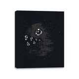 Death Chomp - Canvas Wraps Canvas Wraps RIPT Apparel 11x14 / Black