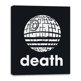 Death Classic - Canvas Wraps Canvas Wraps RIPT Apparel 16x20 / Black