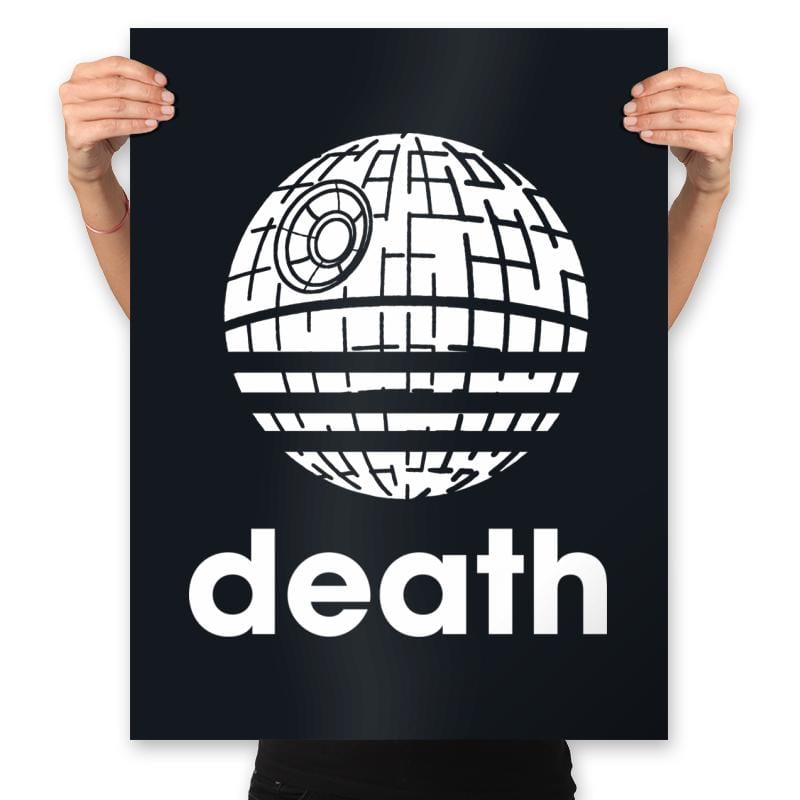 Death Classic - Prints Posters RIPT Apparel 18x24 / Black