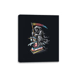 Death Enjoying Life - Canvas Wraps Canvas Wraps RIPT Apparel 8x10 / Black