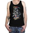 Death Enjoying Life - Tanktop Tanktop RIPT Apparel X-Small / Black