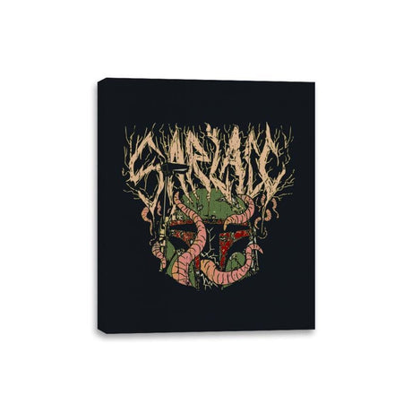 Death Metal Pit - Canvas Wraps Canvas Wraps RIPT Apparel 8x10 / Black