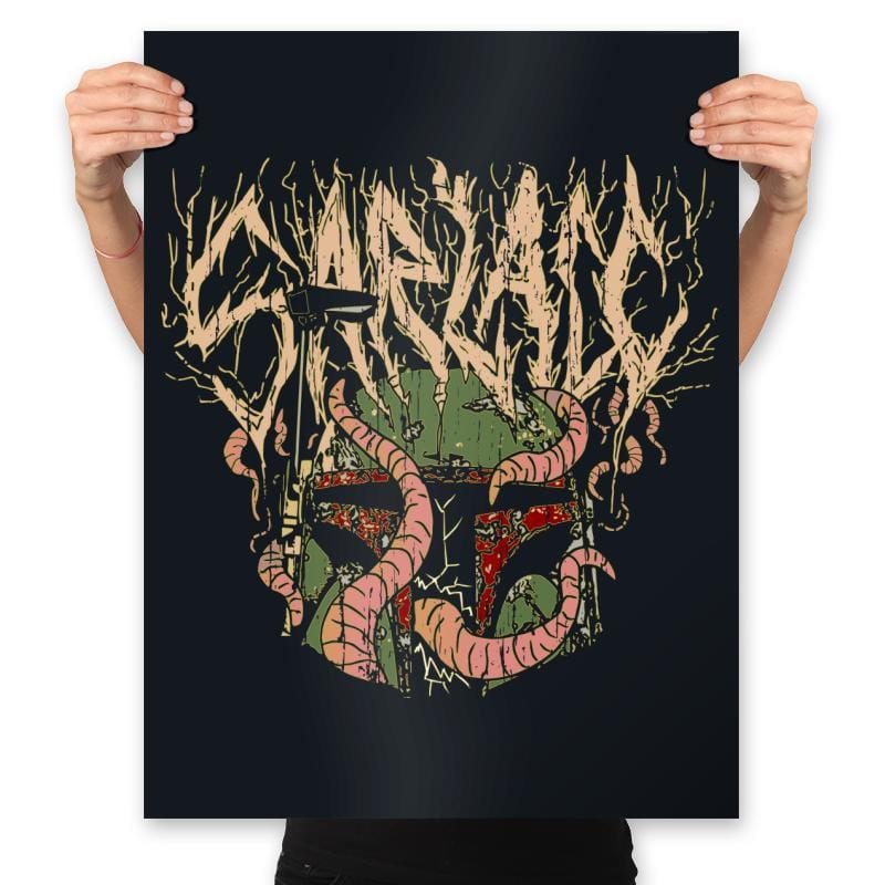 Death Metal Pit - Prints Posters RIPT Apparel 18x24 / Black