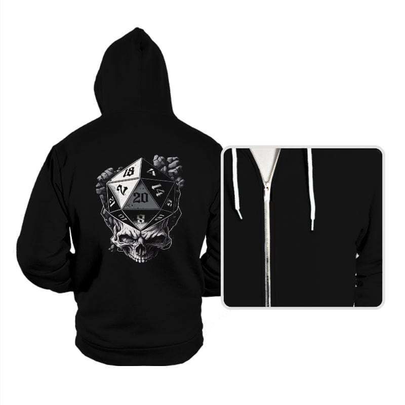 Death Saving Throw - Hoodies Hoodies RIPT Apparel Small / Black