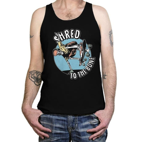 Death Shred Skateboarding - Tanktop Tanktop RIPT Apparel X-Small / Black