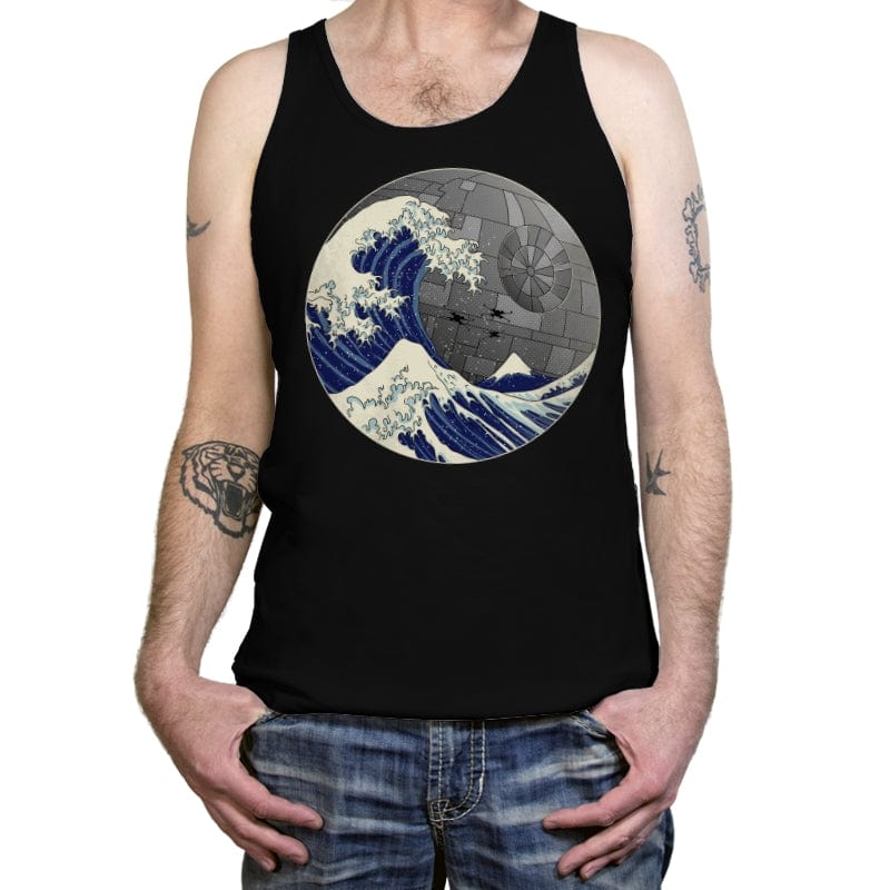 Death Wave - Tanktop Tanktop RIPT Apparel X-Small / Black