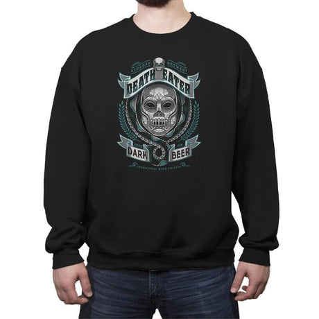 Deathly Dark Beer - Crew Neck Sweatshirt Crew Neck Sweatshirt RIPT Apparel