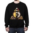 Deathly Mallows - Crew Neck Sweatshirt Crew Neck Sweatshirt RIPT Apparel Small / Black