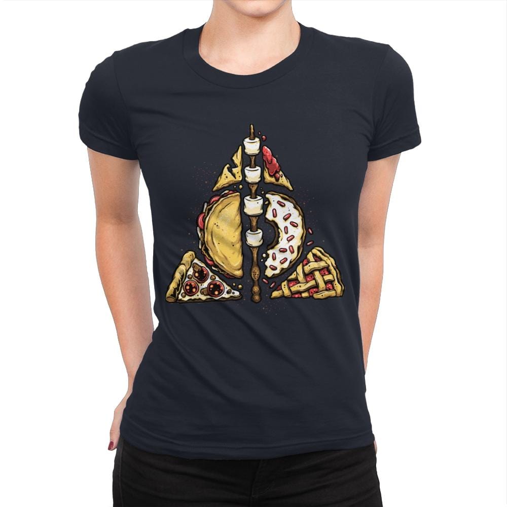 Deathly Mallows - Womens Premium T-Shirts RIPT Apparel Small / Midnight Navy