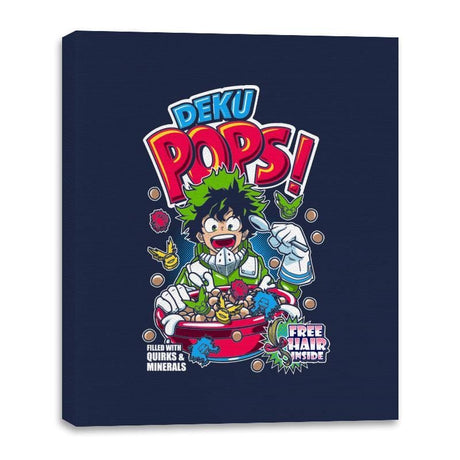 Deku Pops - Canvas Wraps Canvas Wraps RIPT Apparel 16x20 / Navy