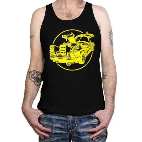 DeLorean - Tanktop Tanktop RIPT Apparel X-Small / Black