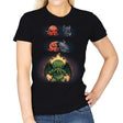 Demon Fusion - Womens T-Shirts RIPT Apparel Small / Black