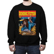 Demonic Fiction - Crew Neck Sweatshirt Crew Neck Sweatshirt RIPT Apparel Small / Black