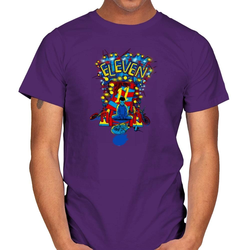 Designated No.11 Exclusive - Anime History Lesson - Mens T-Shirts RIPT Apparel Small / Purple