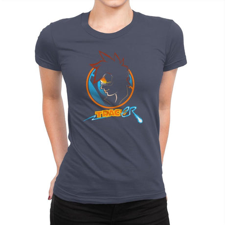 Detective Tracer Exclusive - Womens Premium T-Shirts RIPT Apparel Small / Indigo