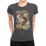 Detective Whiskey - Womens Premium T-Shirts RIPT Apparel Small / Heavy Metal