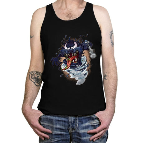 Devil Symbiote - Tanktop Tanktop RIPT Apparel X-Small / Black