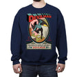 Devilman - Crew Neck Sweatshirt Crew Neck Sweatshirt RIPT Apparel Small / Navy