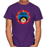 Diana - Wonderful Justice - Mens T-Shirts RIPT Apparel Small / Purple