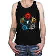 Dice Elements - Tanktop Tanktop RIPT Apparel X-Small / Black