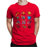 Dice Role - Mens Premium T-Shirts RIPT Apparel Small / Red