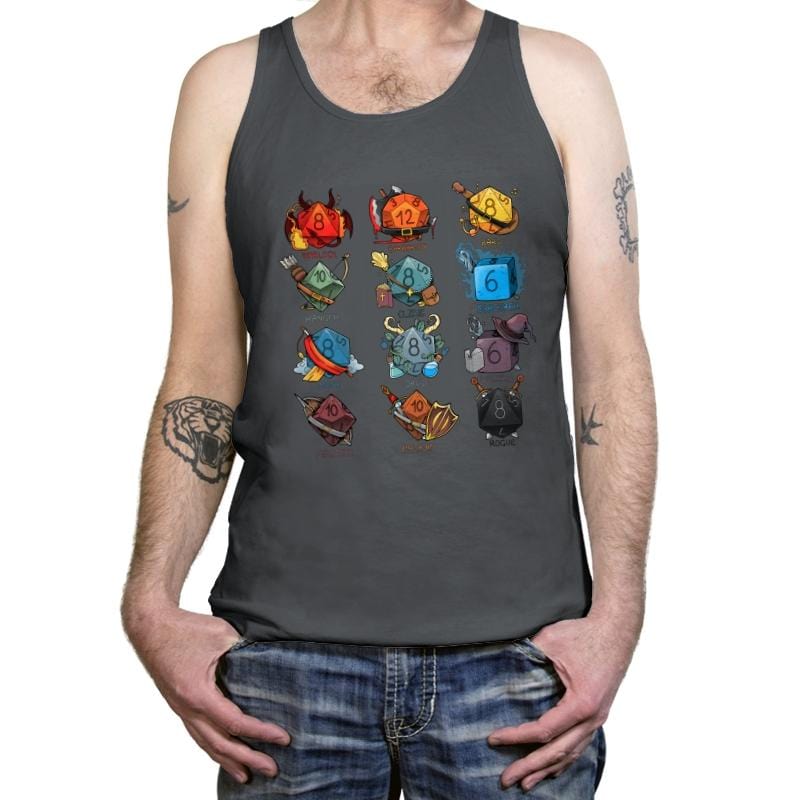 Dice Role - Tanktop Tanktop RIPT Apparel X-Small / Asphalt