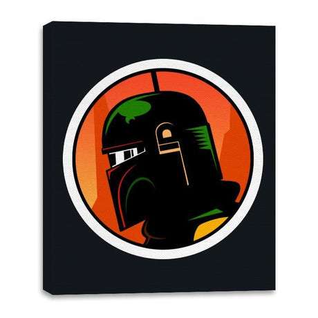 Dick Fett - Canvas Wraps Canvas Wraps RIPT Apparel 16x20 / Black