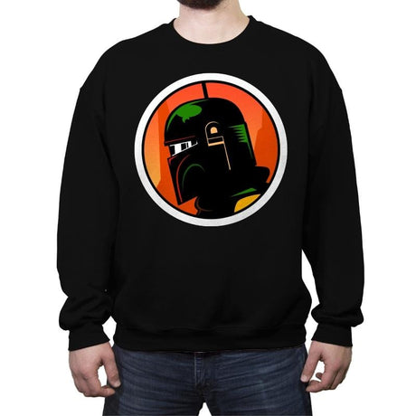 Dick Fett - Crew Neck Sweatshirt Crew Neck Sweatshirt RIPT Apparel Small / Black