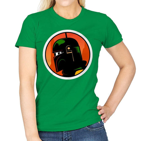 Dick Fett - Womens T-Shirts RIPT Apparel Small / Irish Green