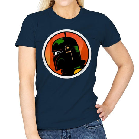 Dick Fett - Womens T-Shirts RIPT Apparel Small / Navy