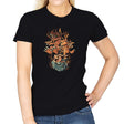 Digital Dino Evolution - Womens T-Shirts RIPT Apparel Small / Black