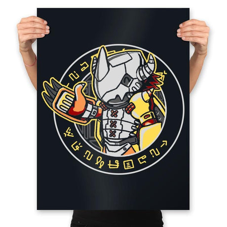 Digivault - Prints Posters RIPT Apparel 18x24 / Black