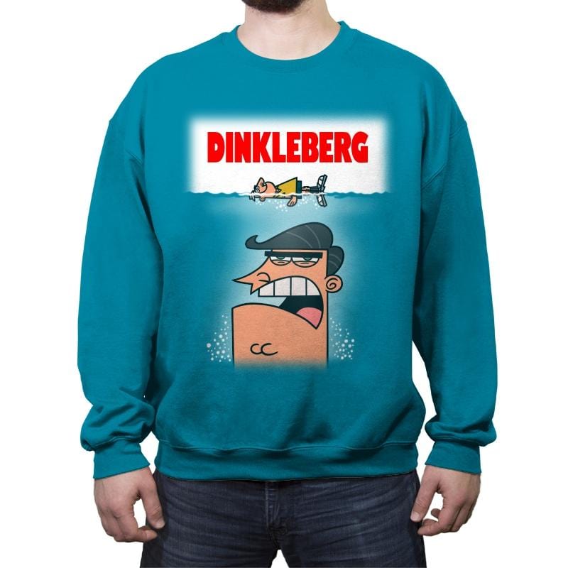 Dinklebergws! - Crew Neck Sweatshirt Crew Neck Sweatshirt RIPT Apparel Small / Antique Sapphire