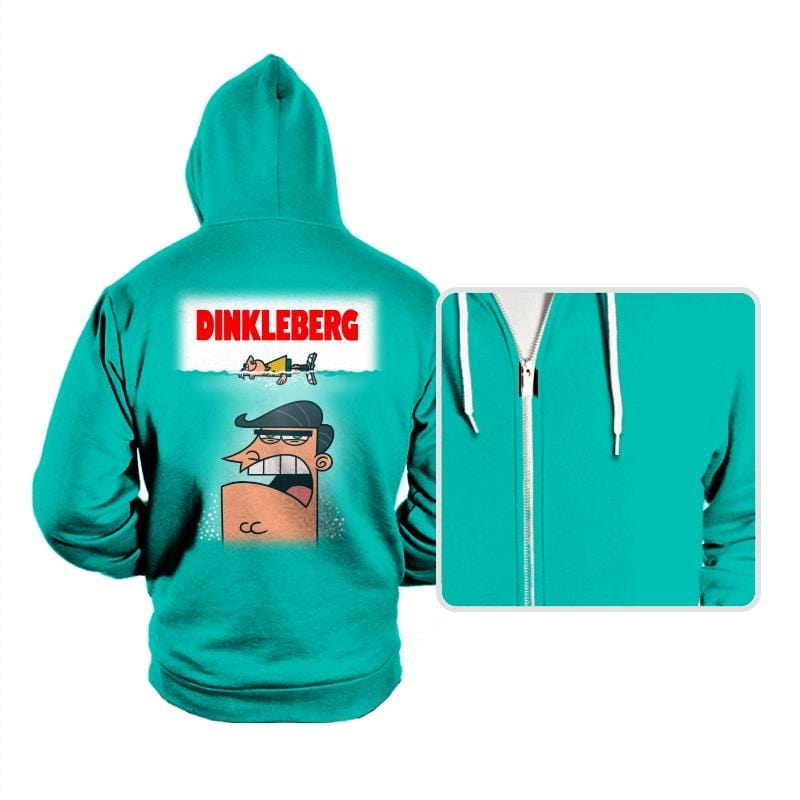 Dinklebergws! - Hoodies Hoodies RIPT Apparel Small / Teal