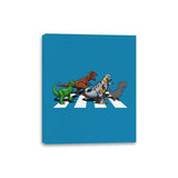 Dino Crossing - Canvas Wraps Canvas Wraps RIPT Apparel 8x10 / Sapphire