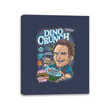 Dino Crunch Cereal - Canvas Wraps Canvas Wraps RIPT Apparel 11x14 / Navy