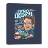 Dino Crunch Cereal - Canvas Wraps Canvas Wraps RIPT Apparel 16x20 / Navy