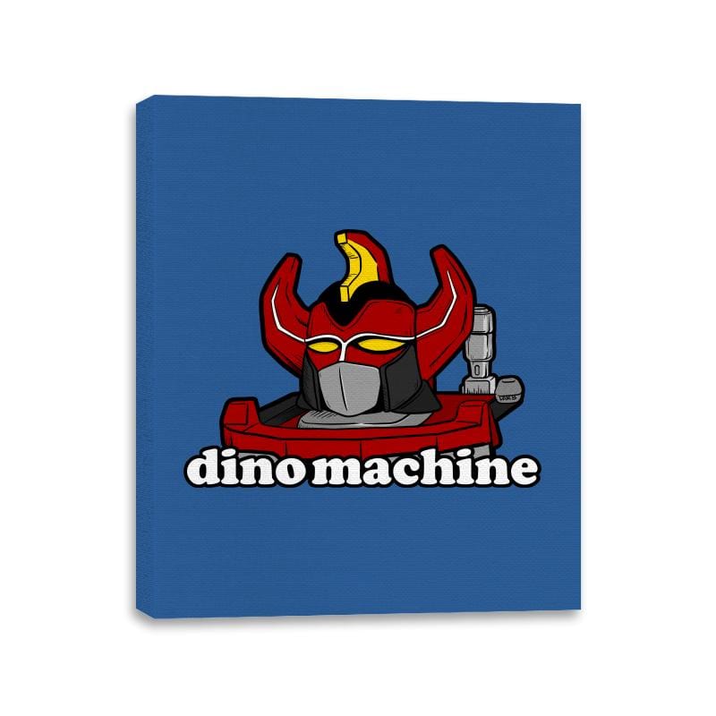 Dino Machine - Canvas Wraps Canvas Wraps RIPT Apparel 11x14 / Royal