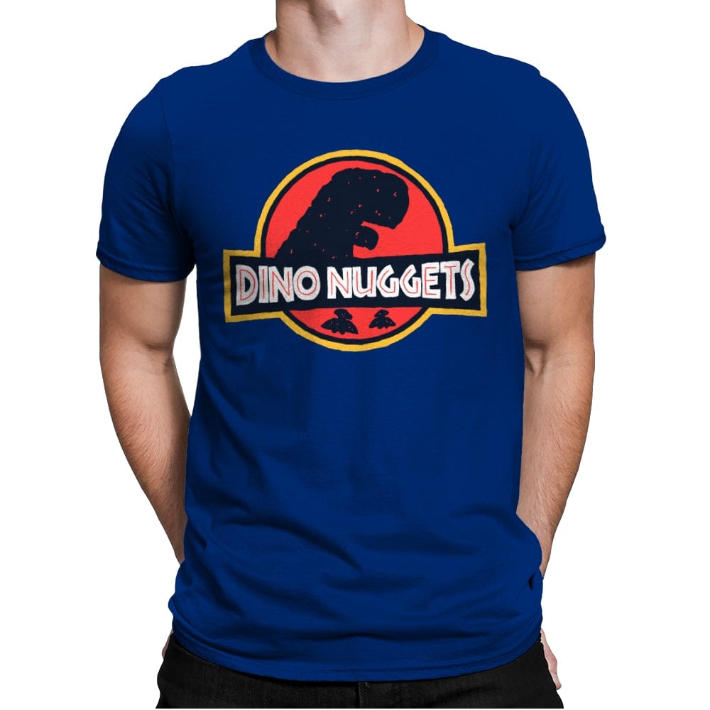 Dino Nuggets - Mens Premium T-Shirts RIPT Apparel Small / Royal