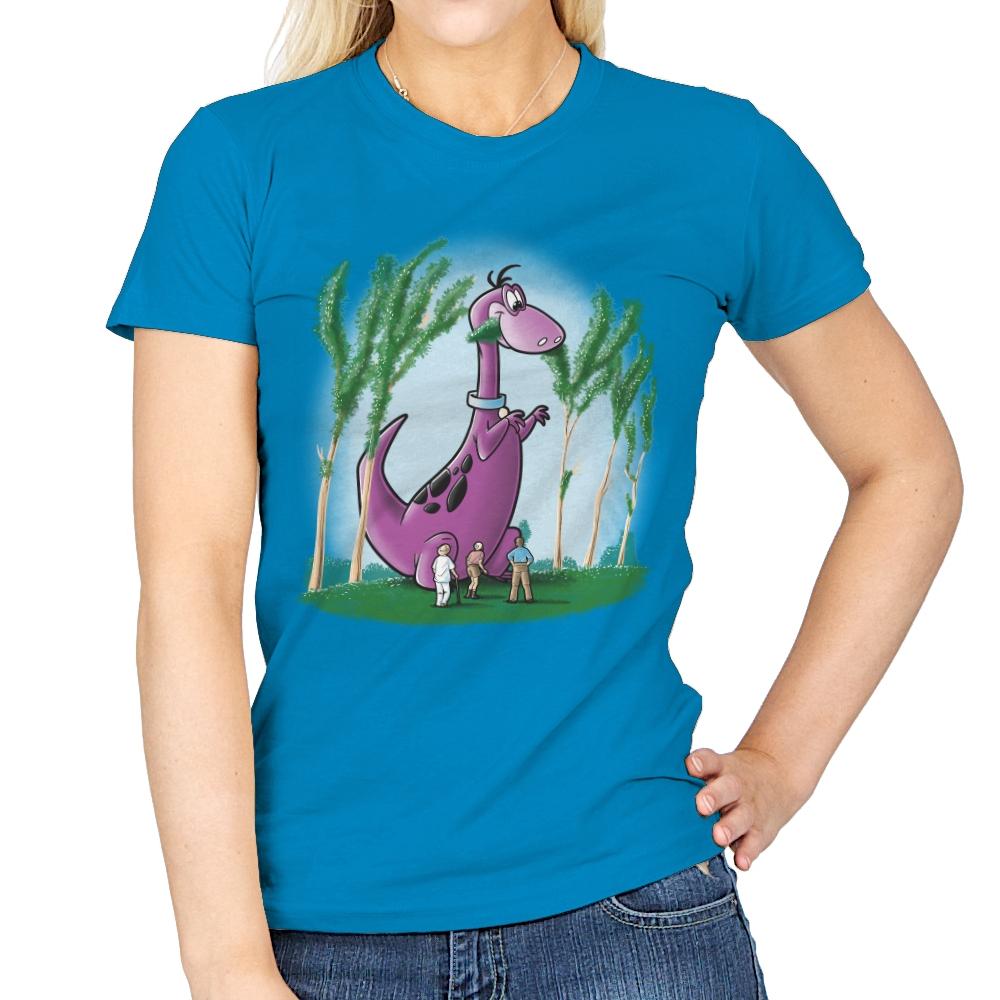 Dino Park - Womens T-Shirts RIPT Apparel Small / Sapphire