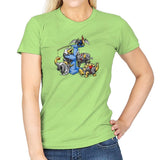 Dinopets Exclusive - Womens T-Shirts RIPT Apparel Small / Mint Green