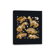 Dinosaur Fossils - Canvas Wraps Canvas Wraps RIPT Apparel 8x10 / Black