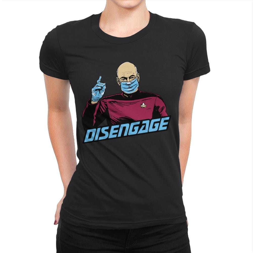 Disengage - Womens Premium T-Shirts RIPT Apparel Small / Black