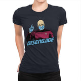 Disengage - Womens Premium T-Shirts RIPT Apparel Small / Midnight Navy