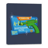 Disintegrating Pistol - Canvas Wraps Canvas Wraps RIPT Apparel 16x20 / Navy