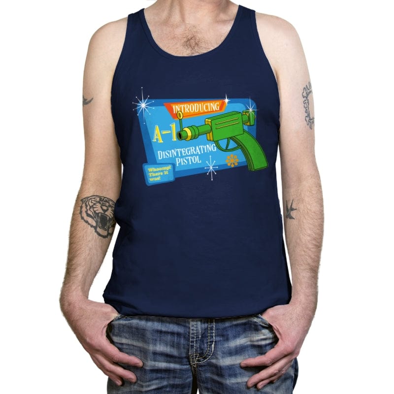 Disintegrating Pistol - Tanktop Tanktop RIPT Apparel X-Small / Navy