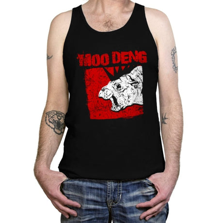 Disrespect Everything - Tanktop Tanktop RIPT Apparel X-Small / Black