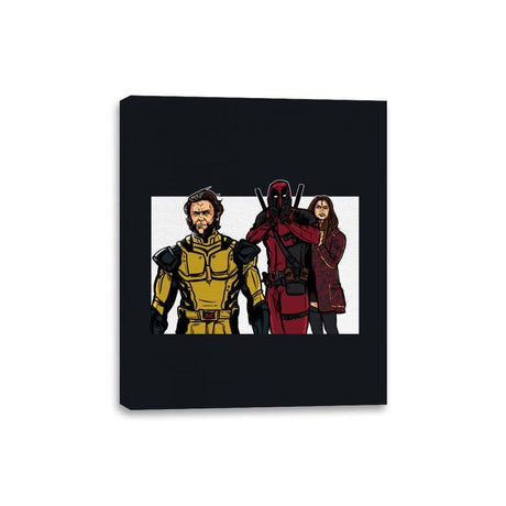 Distracted Deadpool - Canvas Wraps Canvas Wraps RIPT Apparel 8x10 / Black