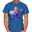 Distracted God - Mens T-Shirts RIPT Apparel Small / Royal